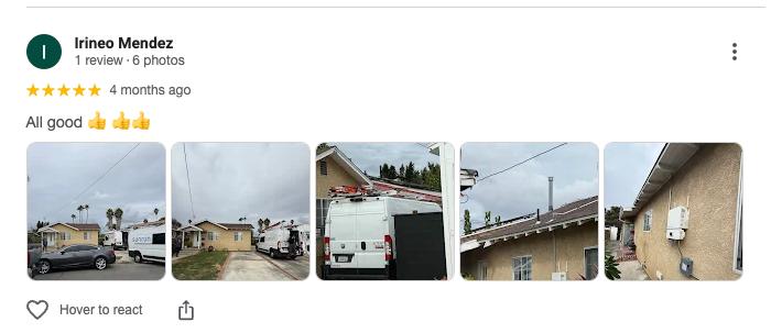 Solar installation
