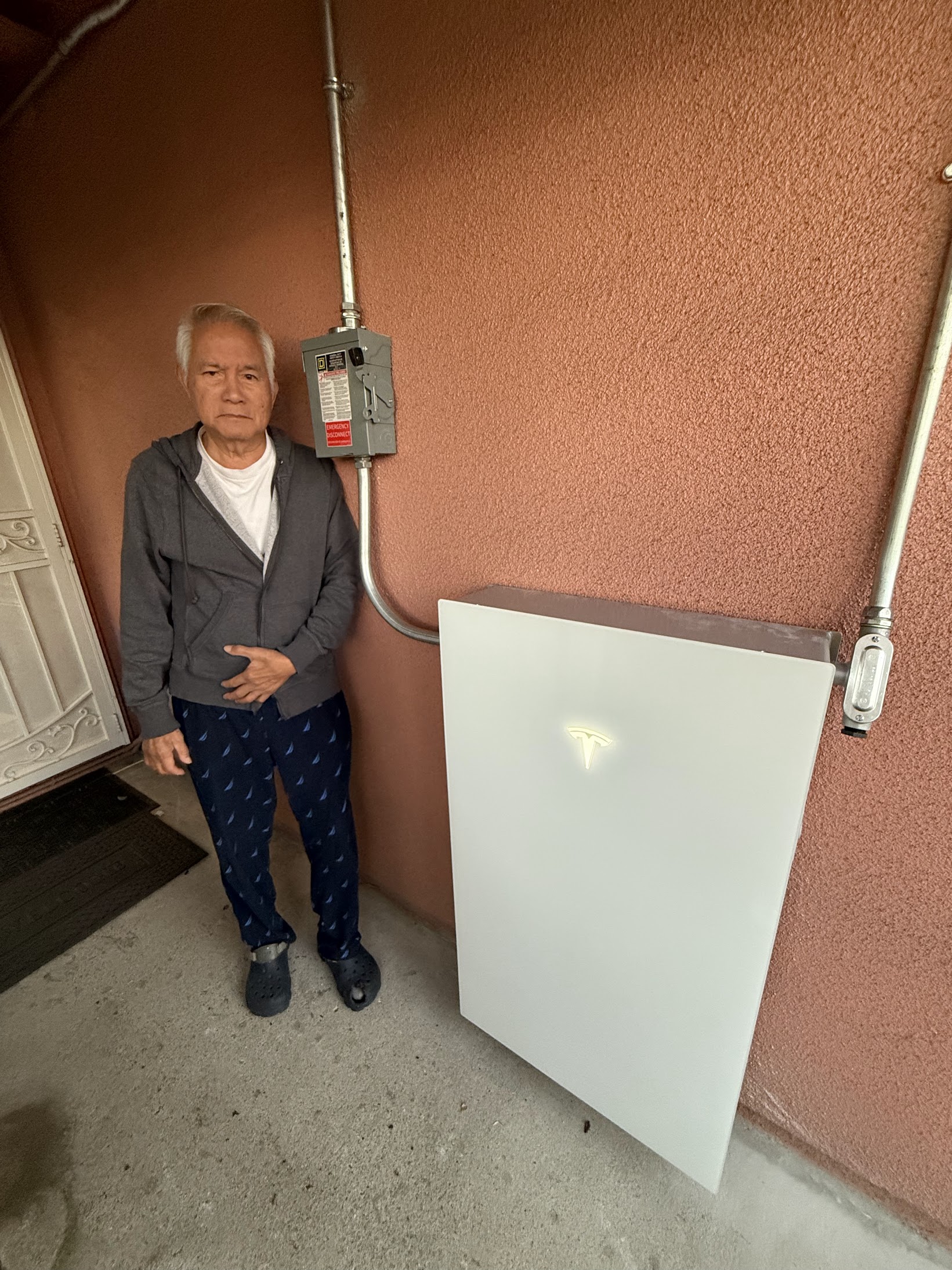 Angel I. solar install