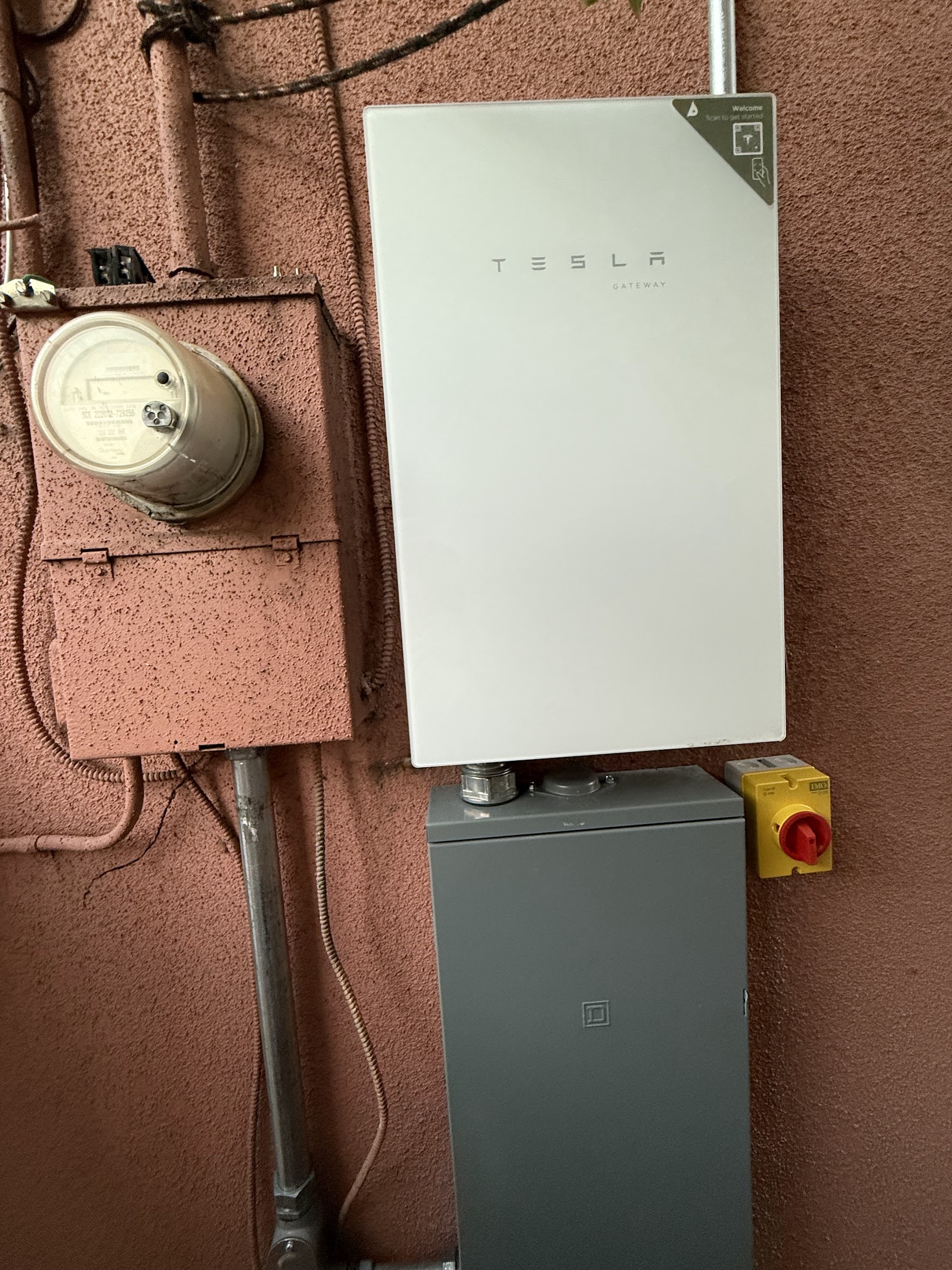 Angel I. solar install