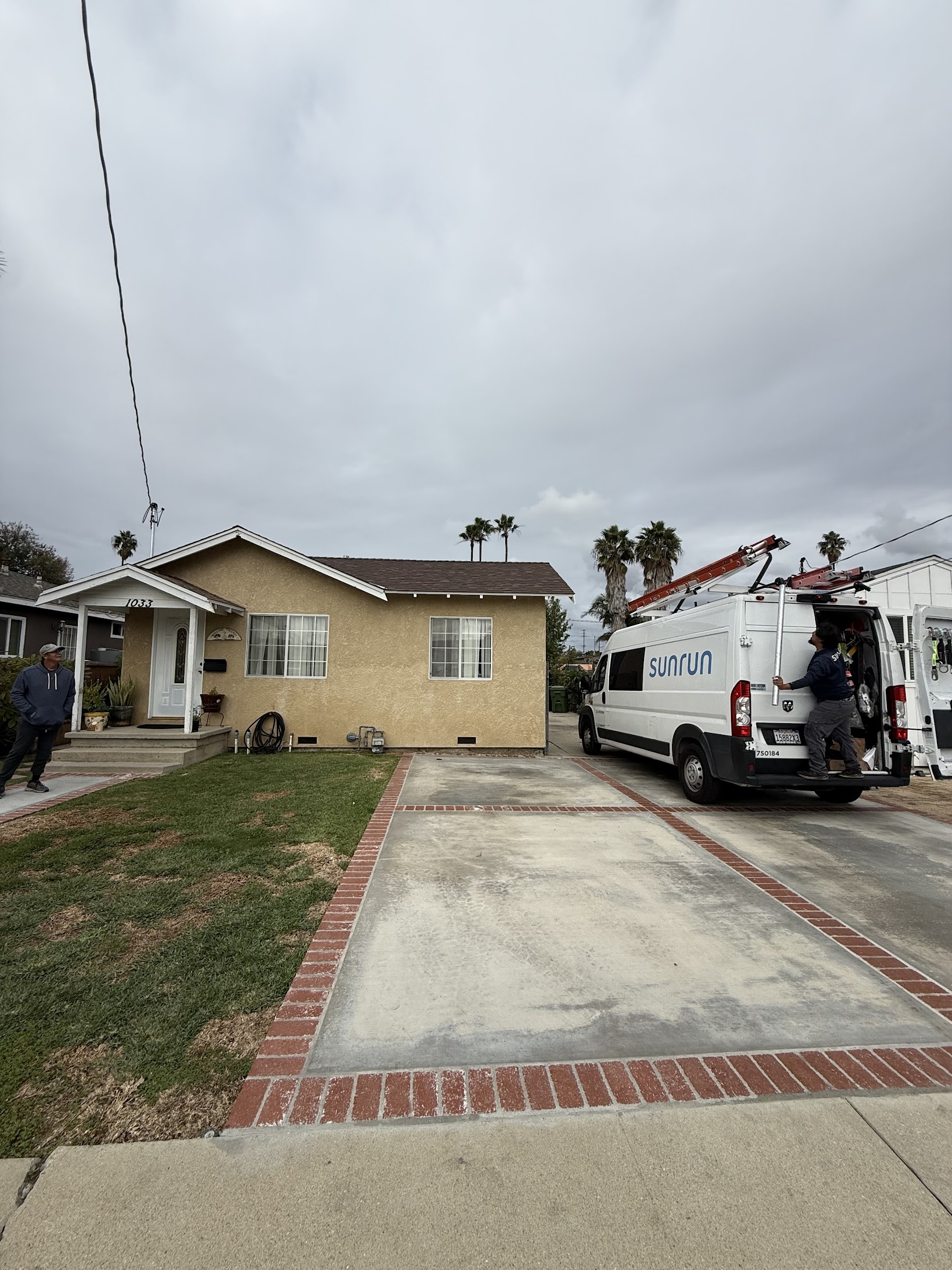 Irineo M. solar install