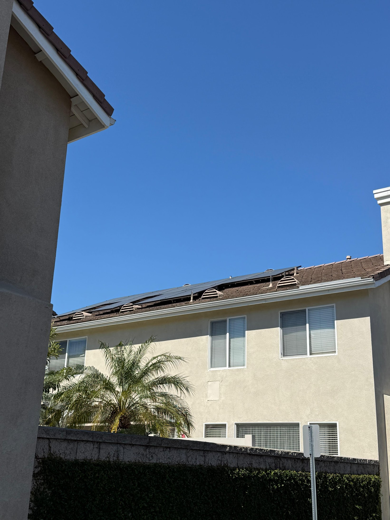 Louis Evans solar install