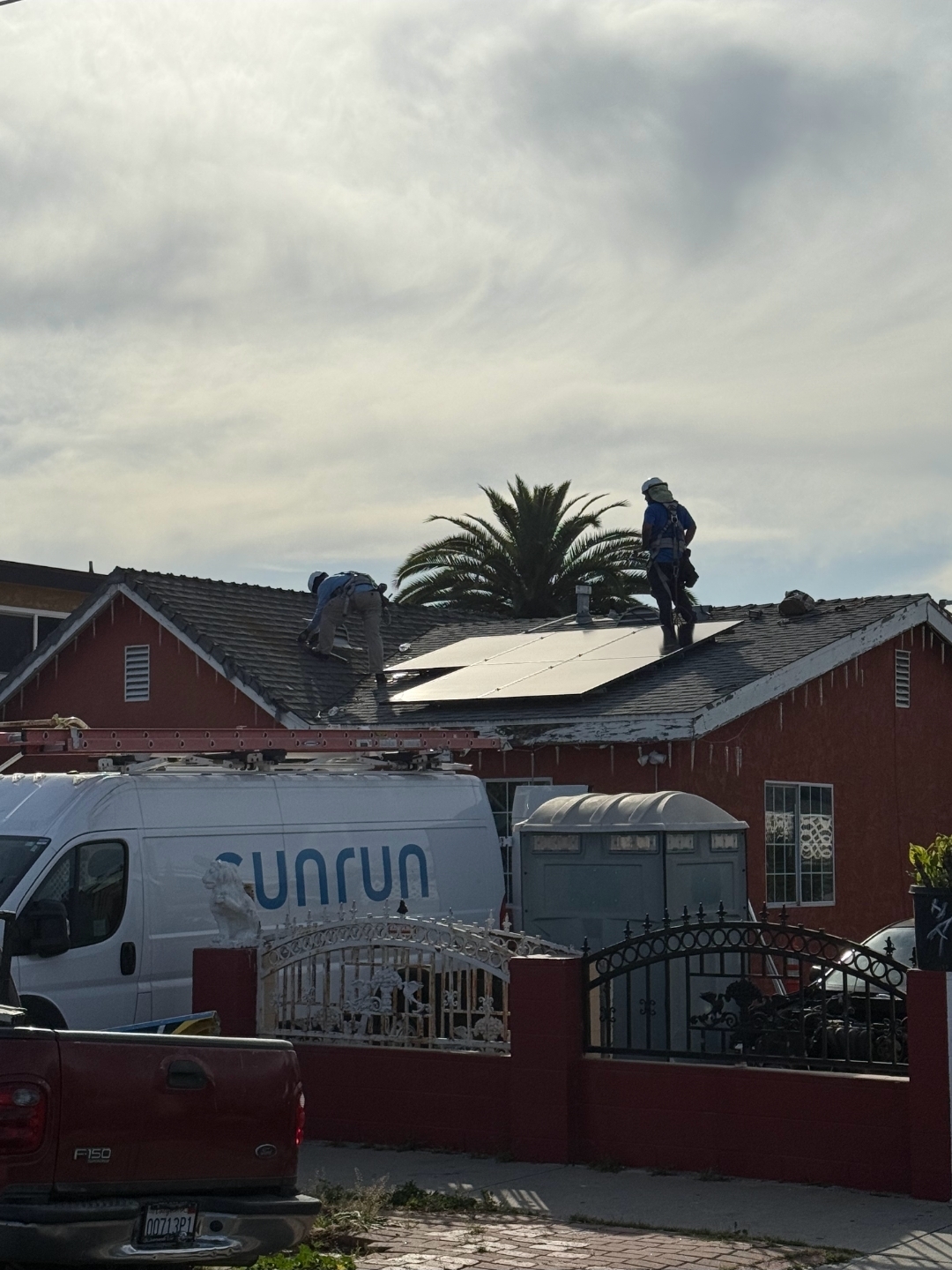Rosa C. solar install