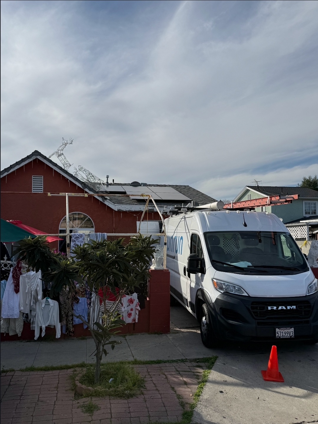 Rosa C. solar install