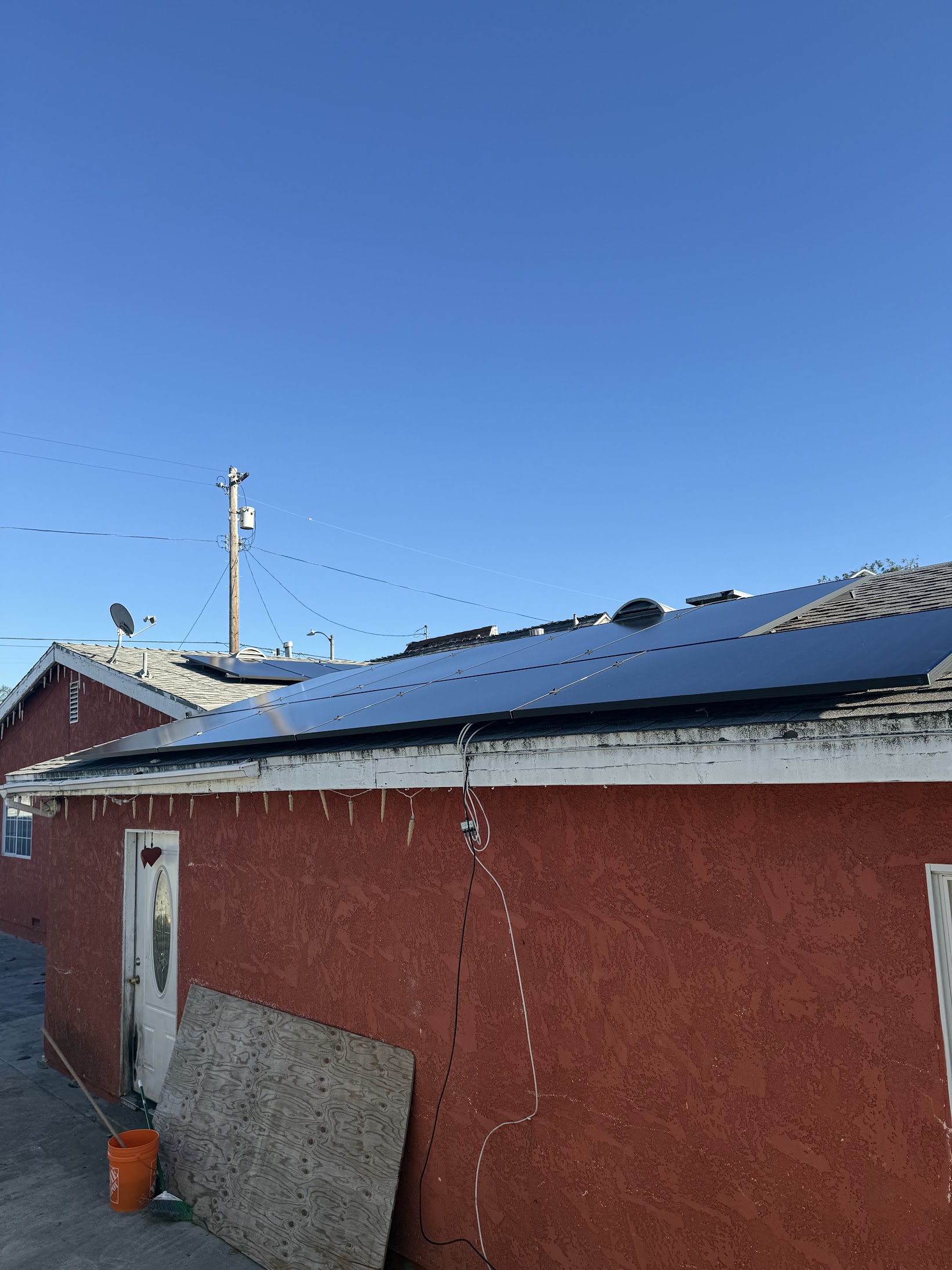 Rosa C. solar install